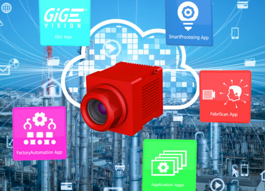AI (Artificial Intelligence) concept. Industrial technology. INDUSTRY 4.0. Communication network.